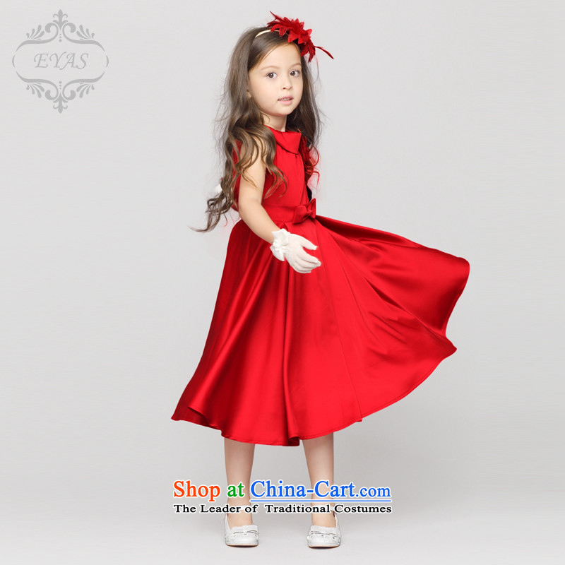 Eyas2014 spring and summer new Children's dress princess skirt wedding white children skirt girls birthday dress princess skirt bon bon skirt female white 140,EYAS,,, shopping on the Internet