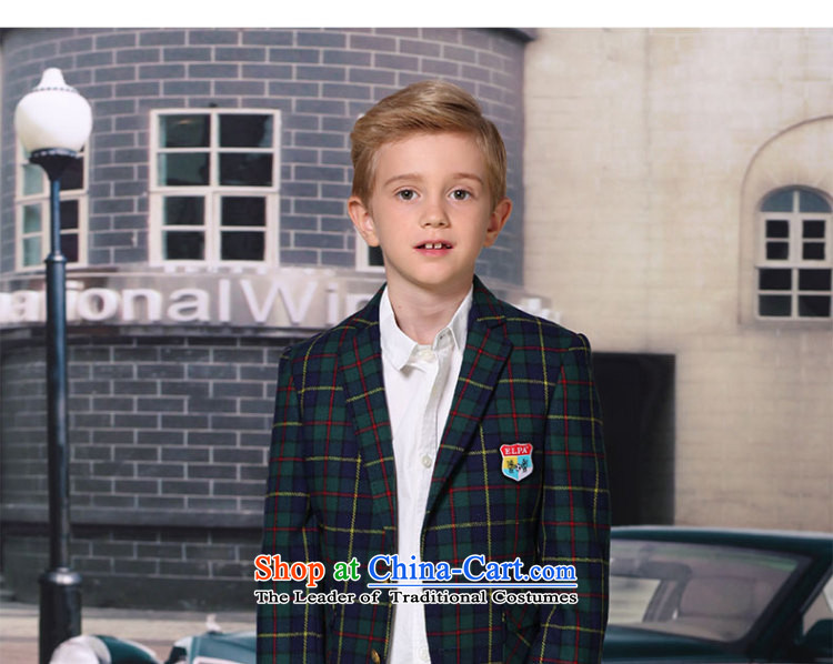  The 2014 autumn ELPA clearance new children's apparel small suit boy wool gross plaid leisure suit? NX0013 135 pictures, prices, brand platters! The elections are supplied in the national character of distribution, so action, buy now enjoy more preferential! As soon as possible.