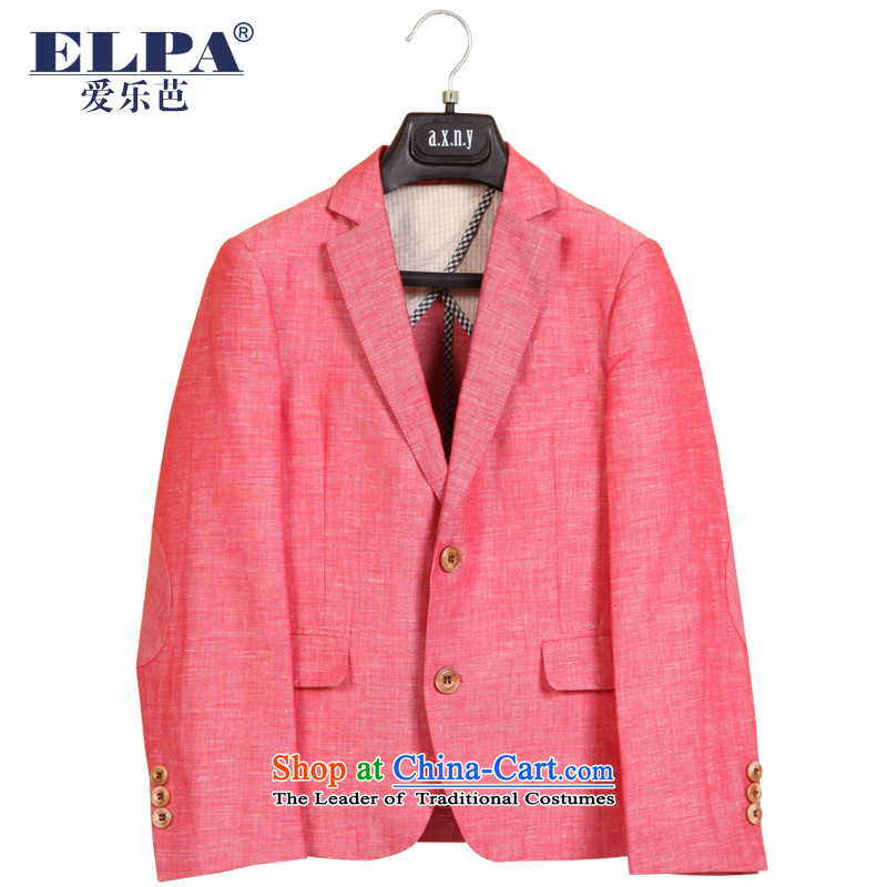 The 2014 autumn new ELPA CHILDREN'S APPAREL small suit boy linen leisure suit NX0014 170