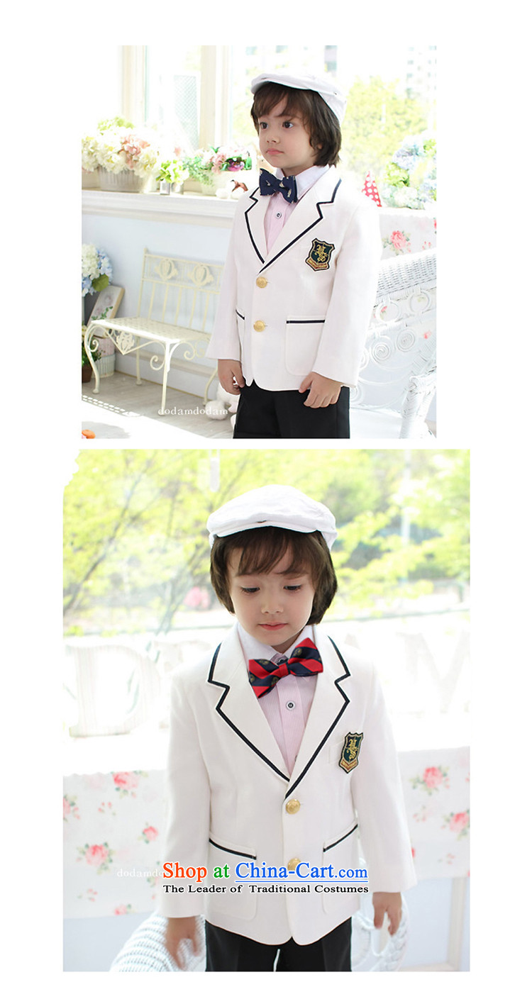 Mrs Ingrid Yeung Mei upscale children so suit Male Kit Flower Girls suits dress suits for the boys more suits Korea version 8 black suit, white piece white 120 yards 115-125CM height picture, prices, brand platters! The elections are supplied in the national character of distribution, so action, buy now enjoy more preferential! As soon as possible.