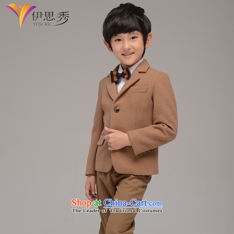 Miss Cyd autumn and winter league of new children Korean and wool dress suit? dress kit gross boys suit coats and colors? 5 piece set?150