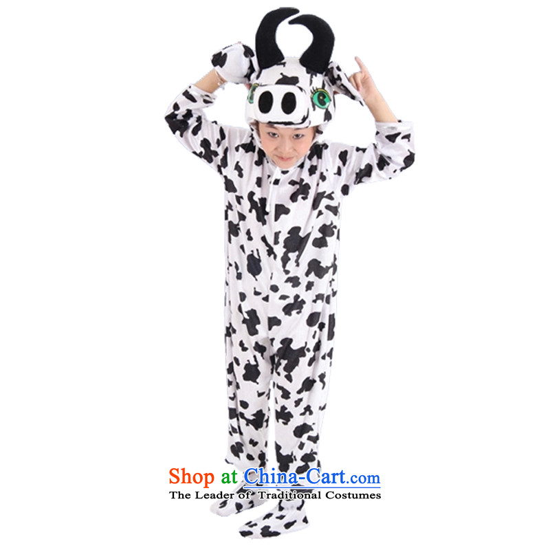 Adjustable leather case package children animal cartoon cow will serve dance white leather adjustable package has been pressed 150cm, shopping on the Internet