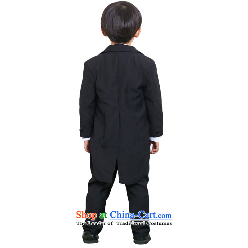 Adjustable leather case package B suits dress Flower Girls Kit black leather adjustable package has been pressed 140cm, shopping on the Internet