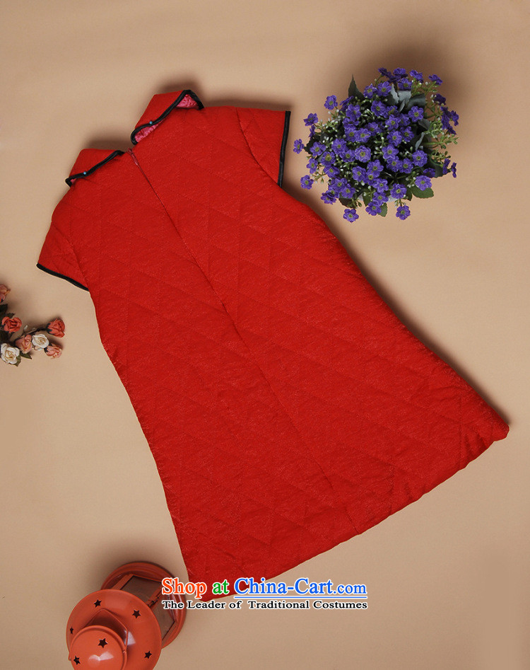 158 Jing children qipao Tang dynasty winter clothing girls dress cotton coat short-sleeved dresses qipao girls standing 110CM, the pictures in the red, prices, brand platters! The elections are supplied in the national character of distribution, so action, buy now enjoy more preferential! As soon as possible.