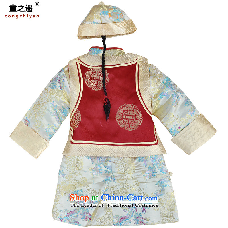 Children away from the new frocks Ma 袿 Children Tang dynasty boy baby New Year dress of Bosnia and serve the boy birthday dress new year with Kim robe 5 code 3230, Child away (tongzhiyao) , , , shopping on the Internet