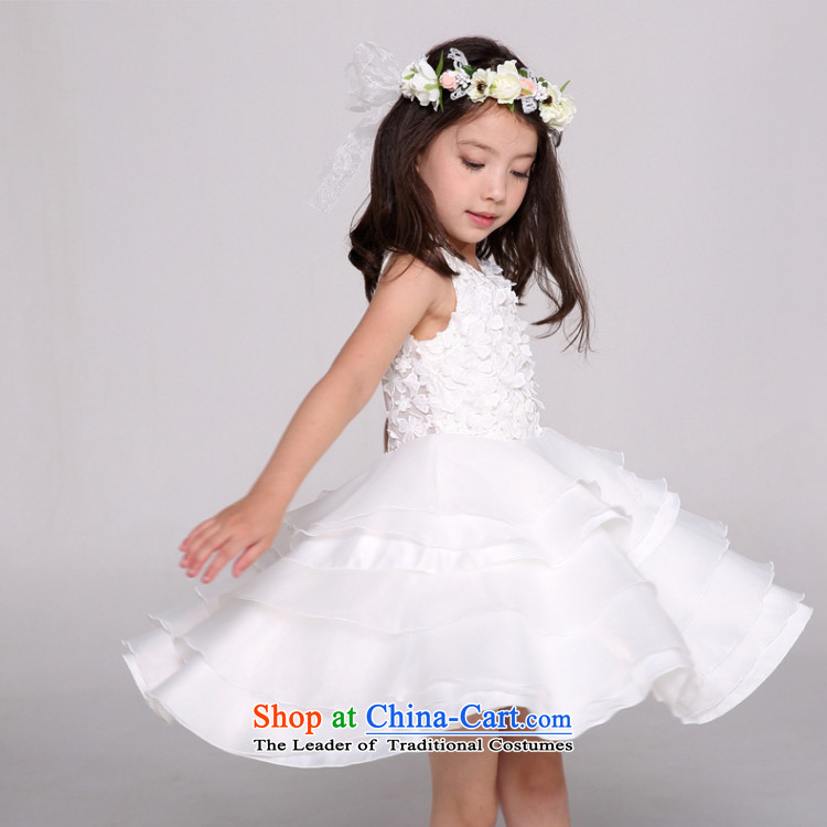 Flower girl children dresses anneyol dress children wedding dress Princess Margaret Flower Girls wedding dresses bon bon skirts birthday white 140 yards 130-140cm high picture, prices, brand platters! The elections are supplied in the national character of distribution, so action, buy now enjoy more preferential! As soon as possible.