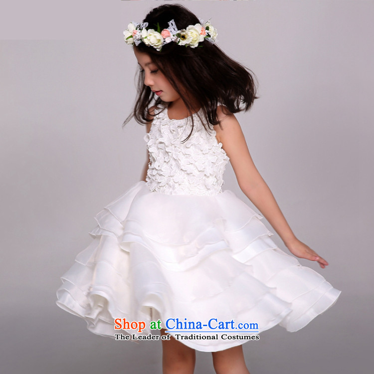 Flower girl children dresses anneyol dress children wedding dress Princess Margaret Flower Girls wedding dresses bon bon skirts birthday white 140 yards 130-140cm high picture, prices, brand platters! The elections are supplied in the national character of distribution, so action, buy now enjoy more preferential! As soon as possible.