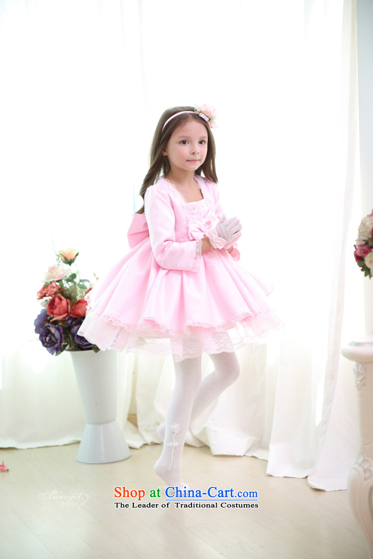 Long-sleeved princess skirt dresses anneyol skirt children dress dress wedding dress wedding flower girl children's birthday dress up children's entertainment services for children of white 140 pictures, prices, brand platters! The elections are supplied in the national character of distribution, so action, buy now enjoy more preferential! As soon as possible.