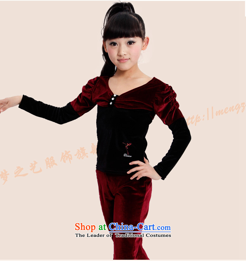 Dream arts children dance wearing long-sleeved kit exercise clothing spring, children dance services will dance wearing 0164 early childhood wine red 160 small a code. It is recommended that the concept of a large number of pictures, prices, brand platters! The elections are supplied in the national character of distribution, so action, buy now enjoy more preferential! As soon as possible.