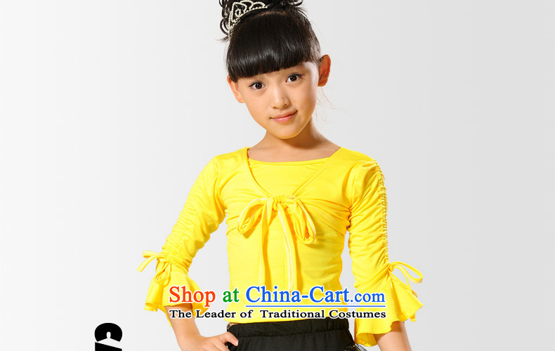 The Dream Children Dance arts services girls long-sleeved exercise clothing kit spring and autumn Latin dance wearing girls dance performances to yellow 160 small a code. It is recommended that the concept of a large number of pictures, prices, brand platters! The elections are supplied in the national character of distribution, so action, buy now enjoy more preferential! As soon as possible.