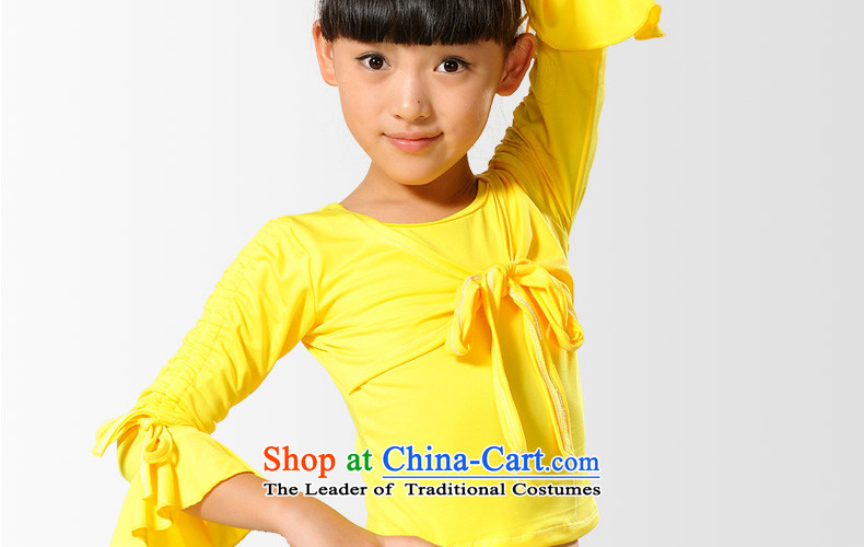 The Dream Children Dance arts services girls long-sleeved exercise clothing kit spring and autumn Latin dance wearing girls dance performances to yellow 160 small a code. It is recommended that the concept of a large number of pictures, prices, brand platters! The elections are supplied in the national character of distribution, so action, buy now enjoy more preferential! As soon as possible.