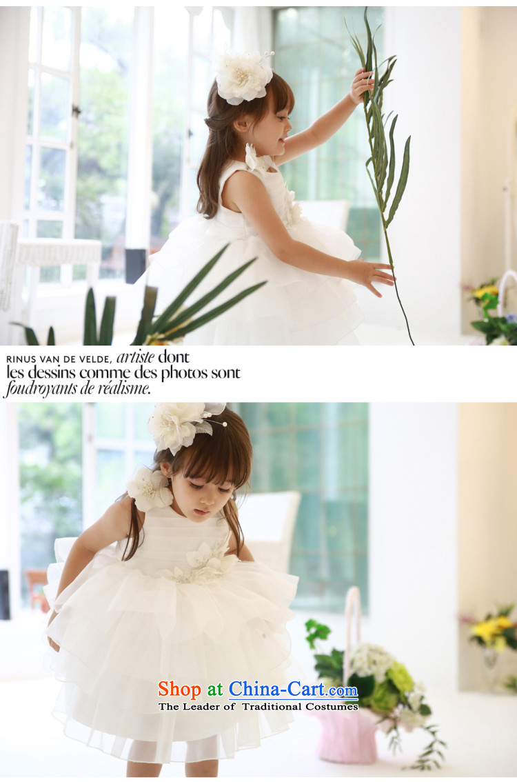  Children wedding princess anneyol skirt flower girl children dress dress Flower Girls wedding photography serving children children costumes white 140 yards 125-140CM recommendations pictures, prices, brand platters! The elections are supplied in the national character of distribution, so action, buy now enjoy more preferential! As soon as possible.