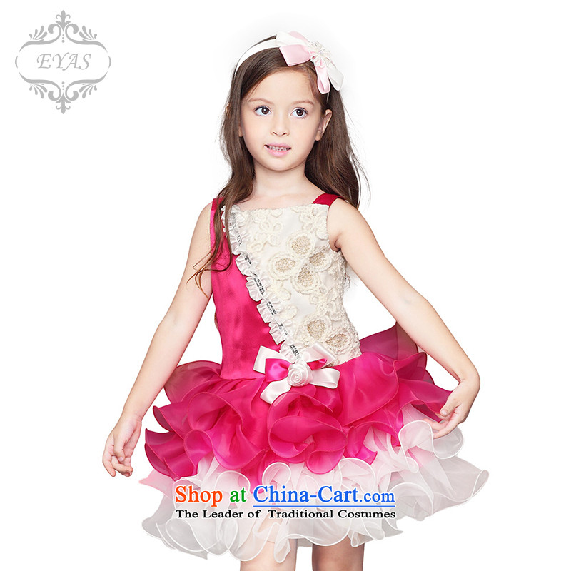 Children will spring EYAS2015 girls princess skirt dress CUHK flower girl children dance to dress the girl bon bon skirt performances by red 100 Services