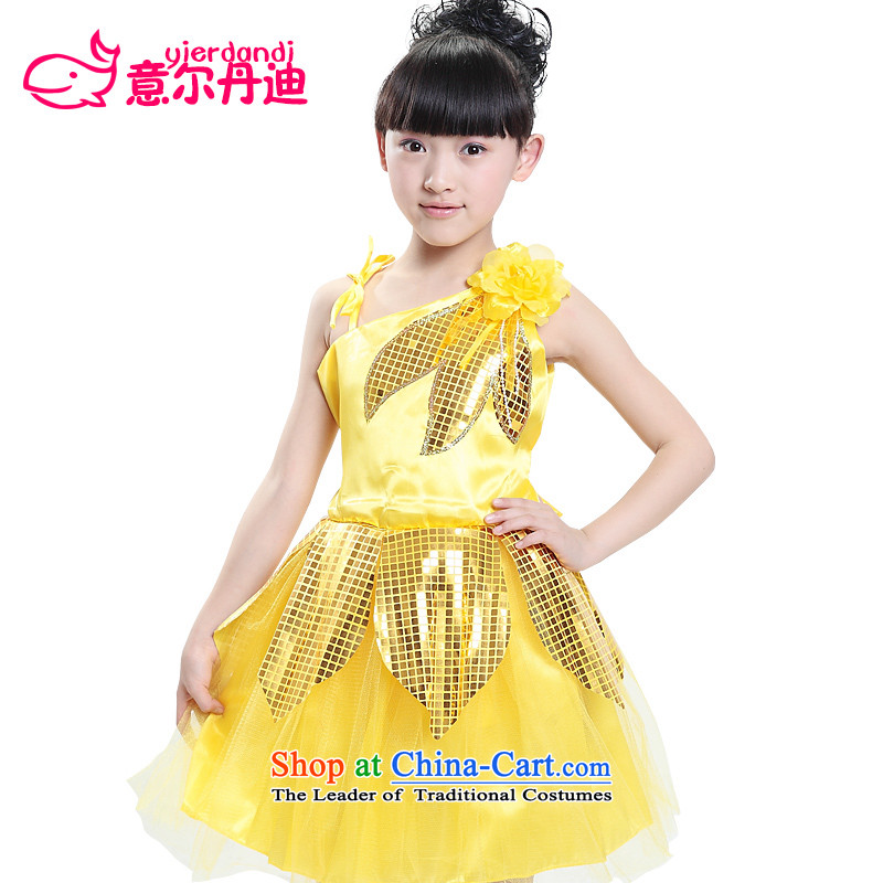 The new Child Care show costumes performed costumes dance skirt children dance dress girls modern dance on film costumes and red 150, intended gourdain yierdandi () , , , shopping on the Internet