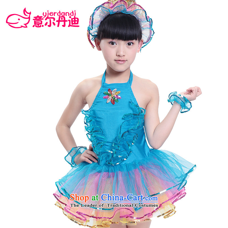 Children Dance services costumes new girls dancing dress uniform early childhood modern dance show apparel will dance as child care in red 120-130 to Dell dandi yierdandi () , , , shopping on the Internet
