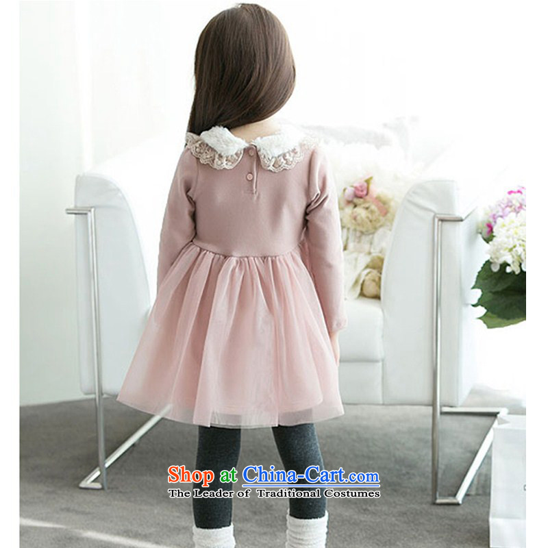 The new summer children's wear skirt Fashion Show Korean children cotton dress child marriage dresses children dress skirt bon bon Skirts 2 Pink 140 D (VINIKAVEN yoga) , , , shopping on the Internet