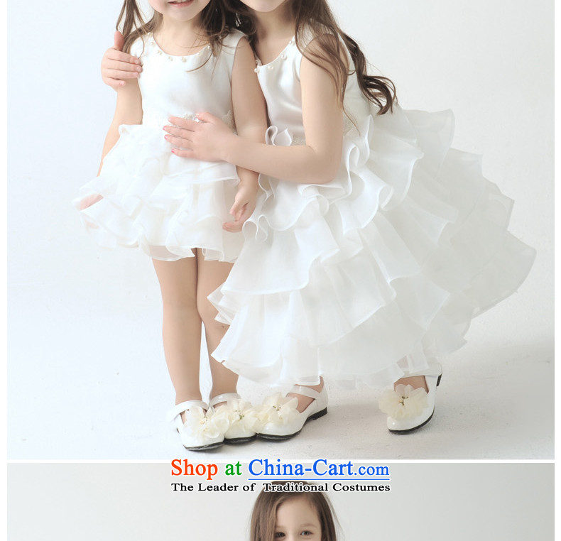 The workshop on Yi Girls Princess skirt children sailers bon bon skirt short, lace dress Flower Girls wedding dress will fall and winter 2015 New White 150 pictures, prices, brand platters! The elections are supplied in the national character of distribution, so action, buy now enjoy more preferential! As soon as possible.