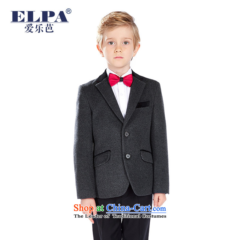 The 2014 autumn and winter ELPA new children's wear boys color woolen suit it knocked suits for the Small Flower Girls will dress?NXB0023 155