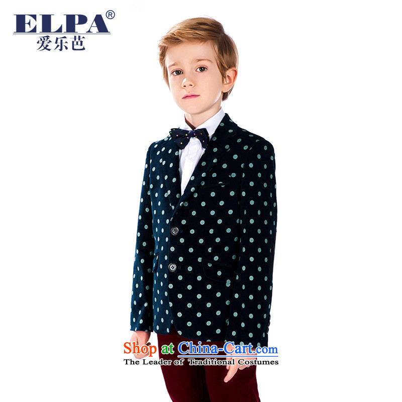 Elpa autumn and winter new children's wear boys corduroy corduroy thick Suits Small suit Flower Girls will dress NXB0026C 155,ELPA,,, shopping on the Internet