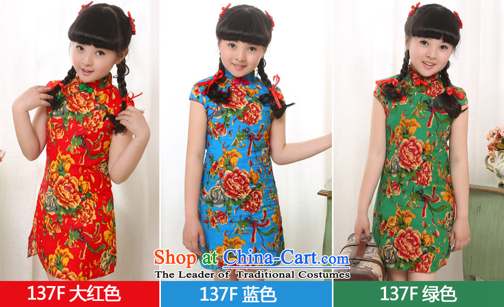 Beautiful dolls Soo children by 2015 girls qipao summer new cotton linen dresses Tang Dynasty Show skirts 137F Green 150 pictures, prices, brand platters! The elections are supplied in the national character of distribution, so action, buy now enjoy more preferential! As soon as possible.