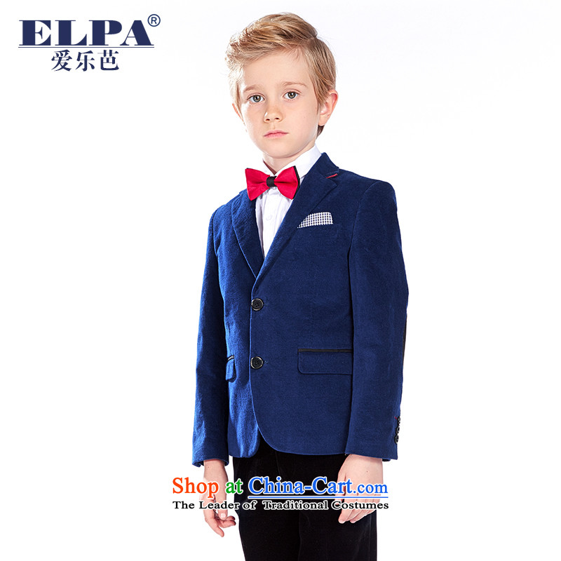 The autumn 2015 new ELPA CHILDREN'S APPAREL boy velvet draped Flower Girls dress NXB0030 NXB0030 will 155,ELPA,,, shopping on the Internet