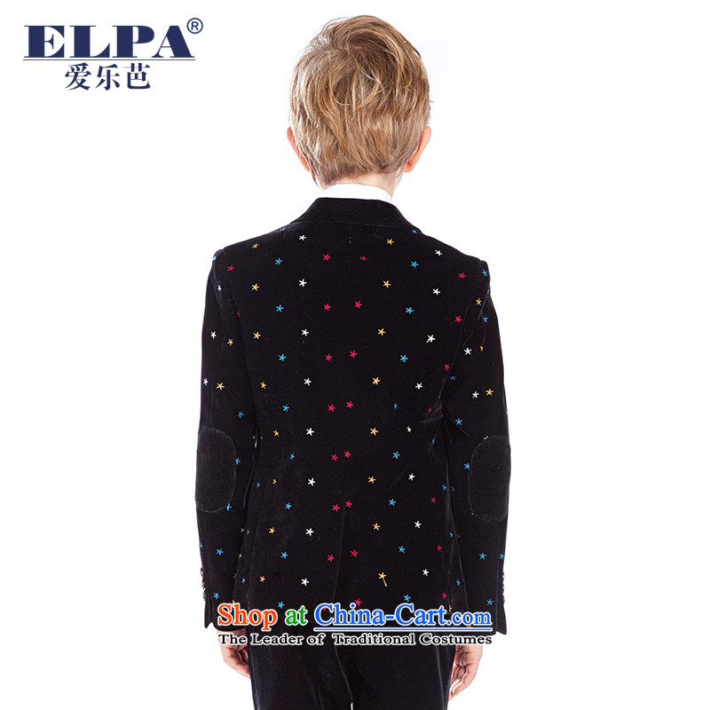 The autumn 2015 new ELPA children's apparel boy velvet draped Flower Girls dress NXB0031 NXB0031A will 135,ELPA,,, shopping on the Internet
