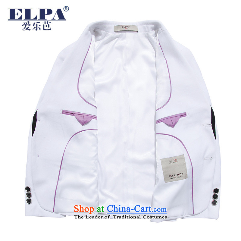 The new 2015 ELPA boy children 61 will serve to show choir Kit Flower Girls NXB0041B dress suit white 160,ELPA,,, shopping on the Internet