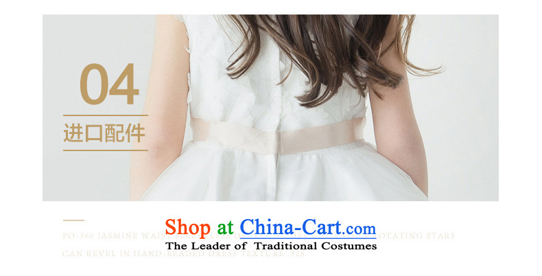 Jasmine children's wear dresses Po Children Princess skirt girls dress skirt Flower Girls dance exercise clothing sleeveless manually flowers lap celebrate Children's Day Show Services ivory 140 - chest waist 71 Picture 74., prices, brand platters! The elections are supplied in the national character of distribution, so action, buy now enjoy more preferential! As soon as possible.