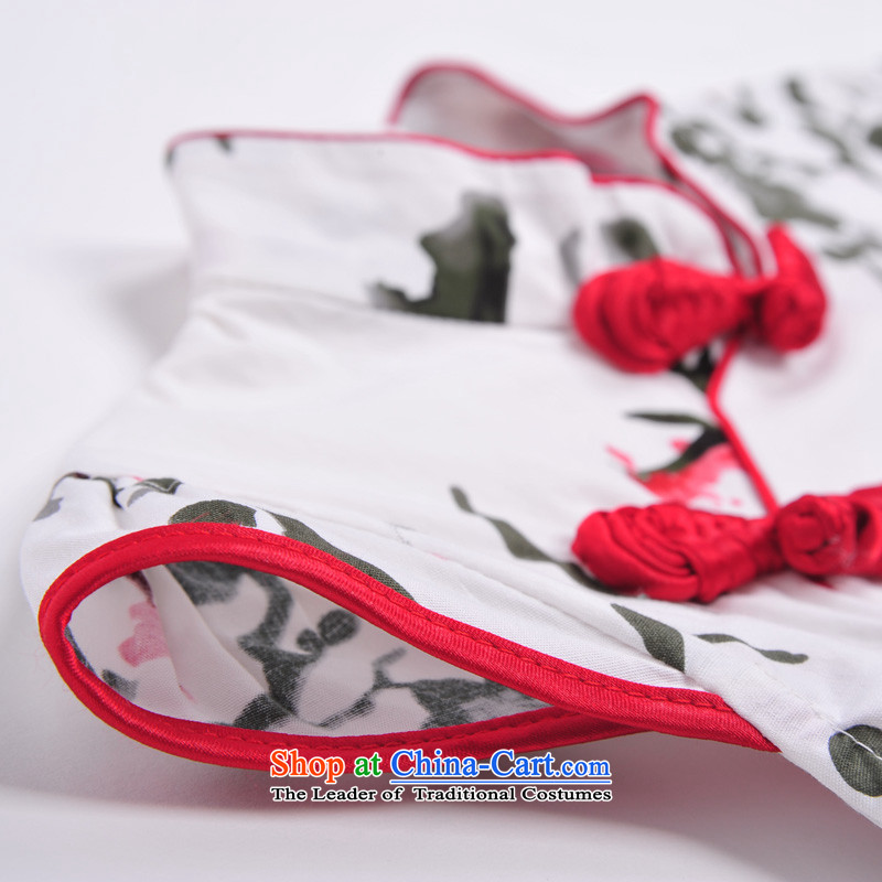 Ethernet-Summer Children qipao girls Tang dynasty princess skirt pure cotton Da Tong Zheng will national small girls qipao ink Arabic Mui shall 150, Ethernet-shopping on the Internet has been pressed.