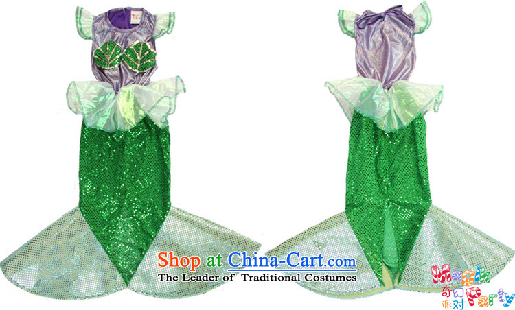 Fantasy Halloween costume party girls show apparel photography services dresses Party Role Play Mermaid Princess skirt with Head Ornaments 110cm(5-6 code) Picture, prices, brand platters! The elections are supplied in the national character of distribution, so action, buy now enjoy more preferential! As soon as possible.