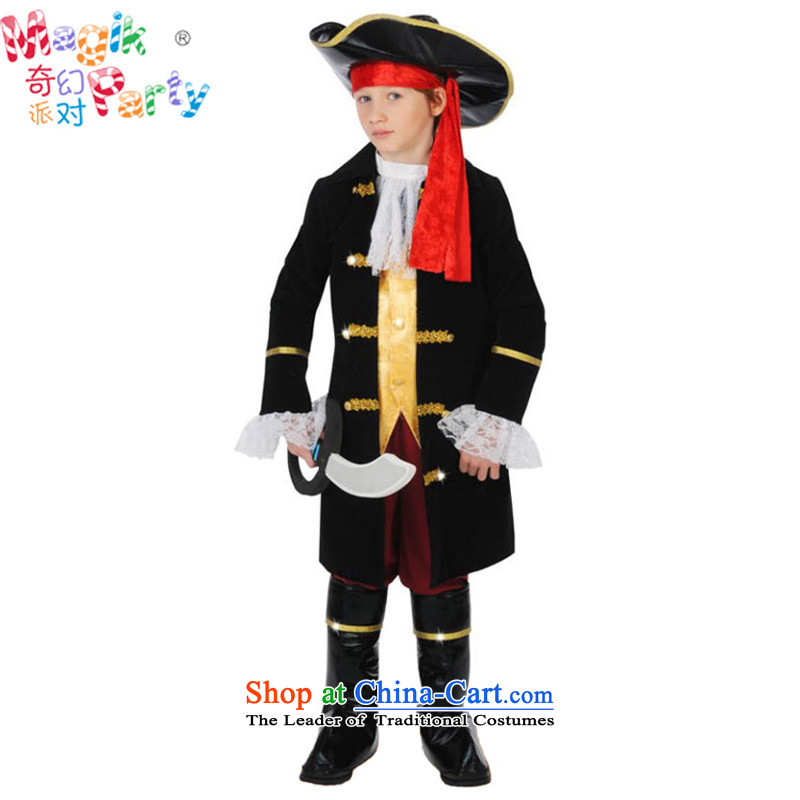 Fantasy Party festival costumes masquerade Dress Photography School Performance Apparel clothing fashions pirates replacing captain theater service as shown 145cm(11-12 code), a party (magikparty) , , , shopping on the Internet