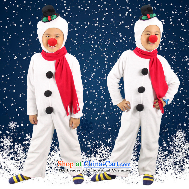 Fantasy Party Christmas clothing to boys and girls show apparel role play kindergarten red nose 145cm11-12 WHITE SNOWMAN code pictures, prices, brand platters! The elections are supplied in the national character of distribution, so action, buy now enjoy more preferential! As soon as possible.