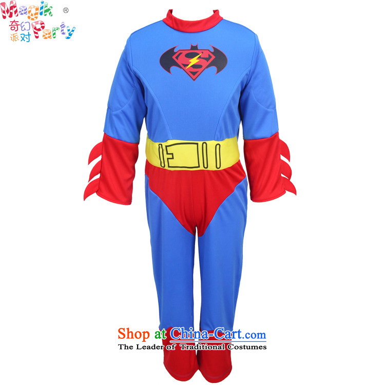 Fantasy party photography school activities show Apparel clothing Photographic Dress super heroes iron man Batman Batman the superman Superman clothing 130cm(9-10 replacing code) Picture, prices, brand platters! The elections are supplied in the national character of distribution, so action, buy now enjoy more preferential! As soon as possible.