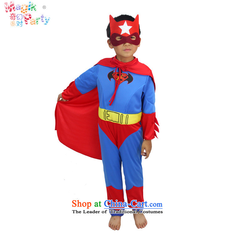 Fantasy party photography school activities show Apparel clothing Photographic Dress super heroes iron man Batman Batman the superman Superman clothing 130cm(9-10 replacing code) Picture, prices, brand platters! The elections are supplied in the national character of distribution, so action, buy now enjoy more preferential! As soon as possible.