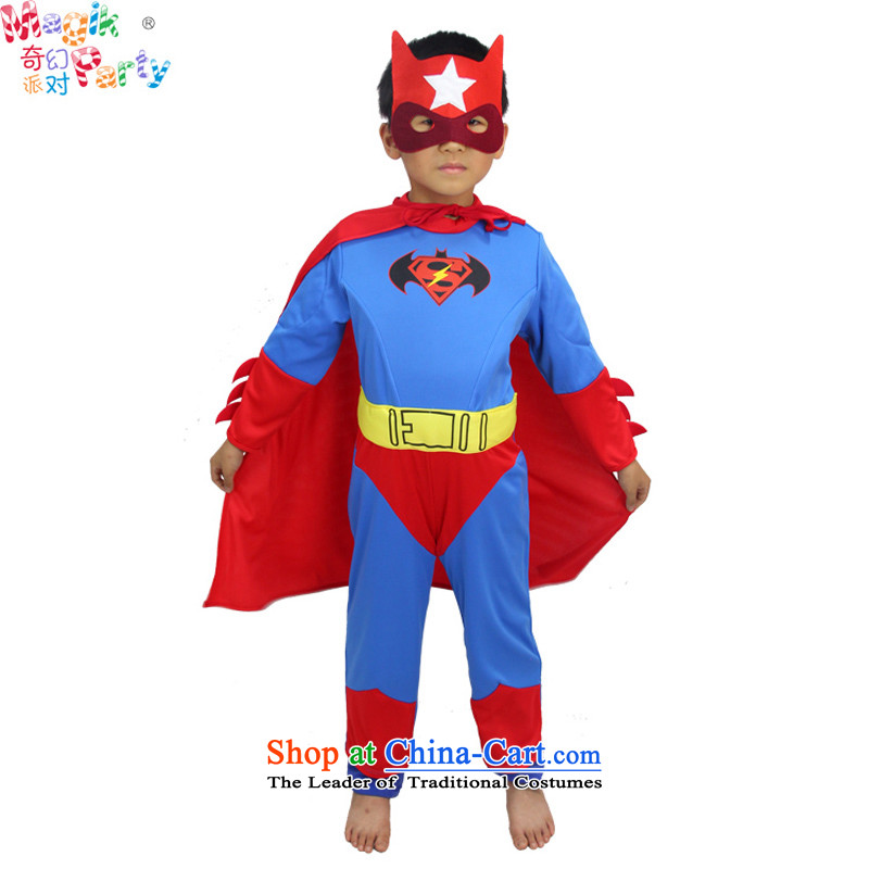 Fantasy party photography school activities show Apparel clothing Photographic Dress super heroes iron man Batman Batman the superman Superman dress code), replacing 130cm(9-10 fantasy party (magikparty) , , , shopping on the Internet