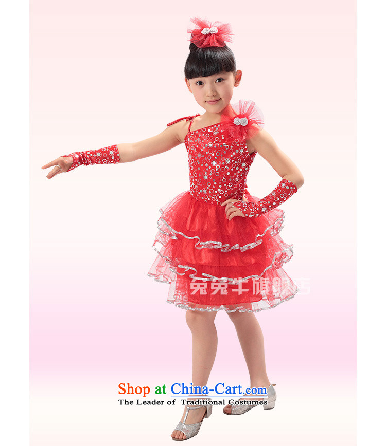 Rabbit and cow costumes girl children dance skirt with ornaments performances of early childhood services Latin peoples modern dress in red 120 pictures, prices, brand platters! The elections are supplied in the national character of distribution, so action, buy now enjoy more preferential! As soon as possible.