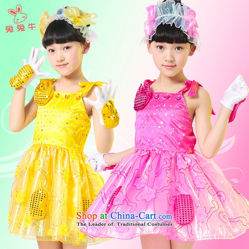 61. Children will be yours with a small child care i have a little hand dance clothing dual girls costumes of red and cattle has been pressed and 110cm, shopping on the Internet