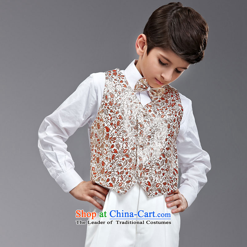 Recalling the Nairobi Boys show that services for children, a dress kit male Flower Girls dress host presentations for clothing upscale black vest 125-135cm recommendation 10 yards, recalling that Wei (yimeiwei) , , , shopping on the Internet