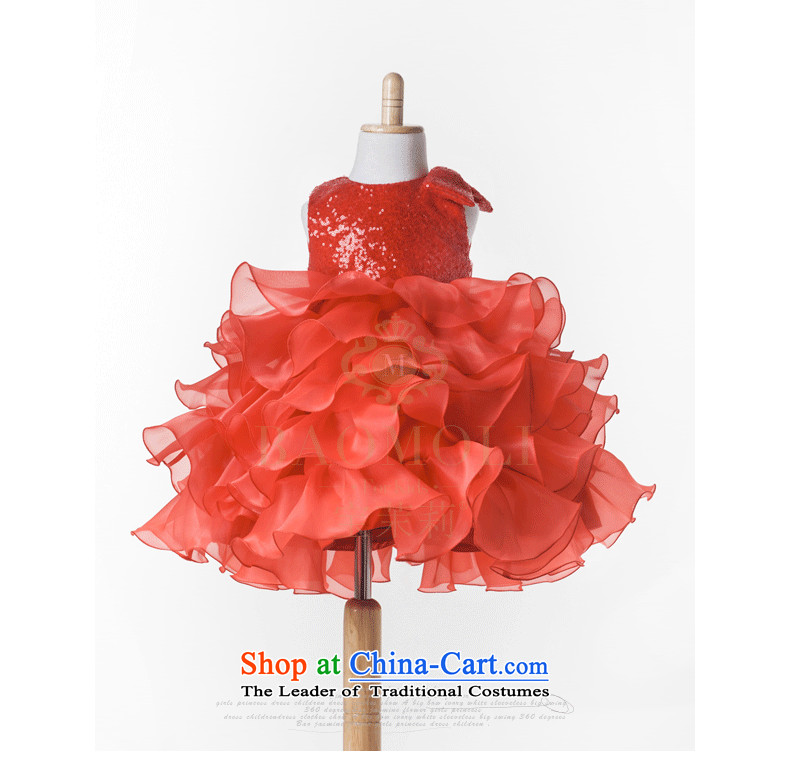 Jasmine 2015 New Po Children dress princess skirt dress small red dress girls show services Flower Girls custom toner Orange 140 - chest 74 custom image, prices, brand platters! The elections are supplied in the national character of distribution, so action, buy now enjoy more preferential! As soon as possible.