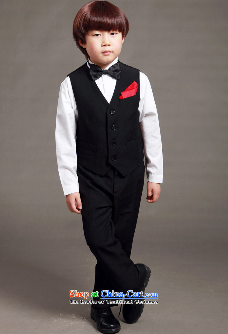Kids Pure Black Point, a boy performances at shoulder children performances small vest soft palace silk fabric can be tailored black pictures, prices, brand platters! The elections are supplied in the national character of distribution, so action, buy now enjoy more preferential! As soon as possible.