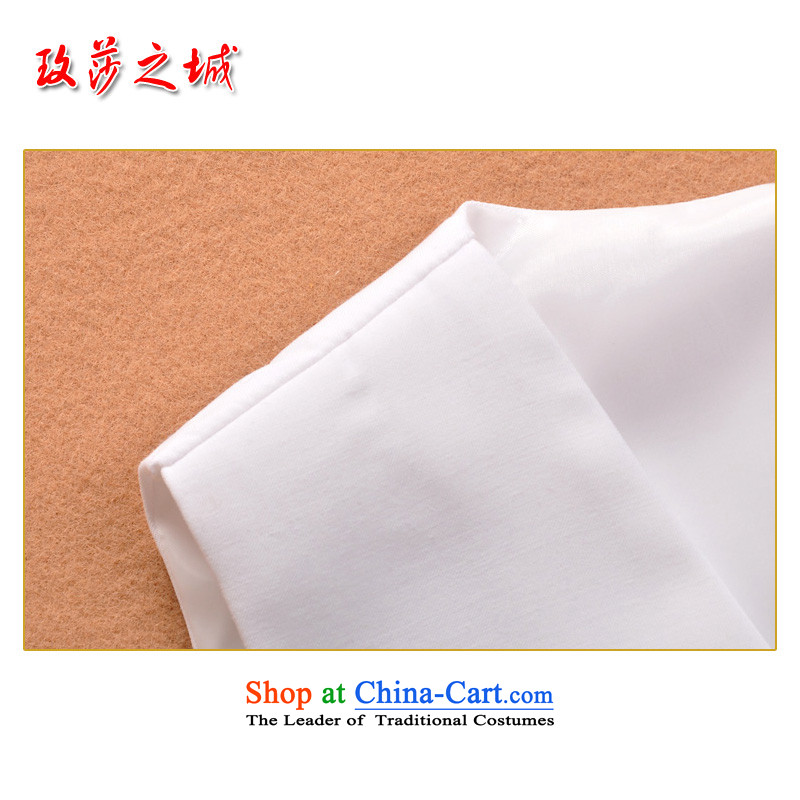 Kids pure white point angle, a boy performances at shoulder children performances small vest soft palace silk fabric can be tailored white waistcoat white spot, the Mona Lisa 140 (City shopping on the Internet has been pressed.