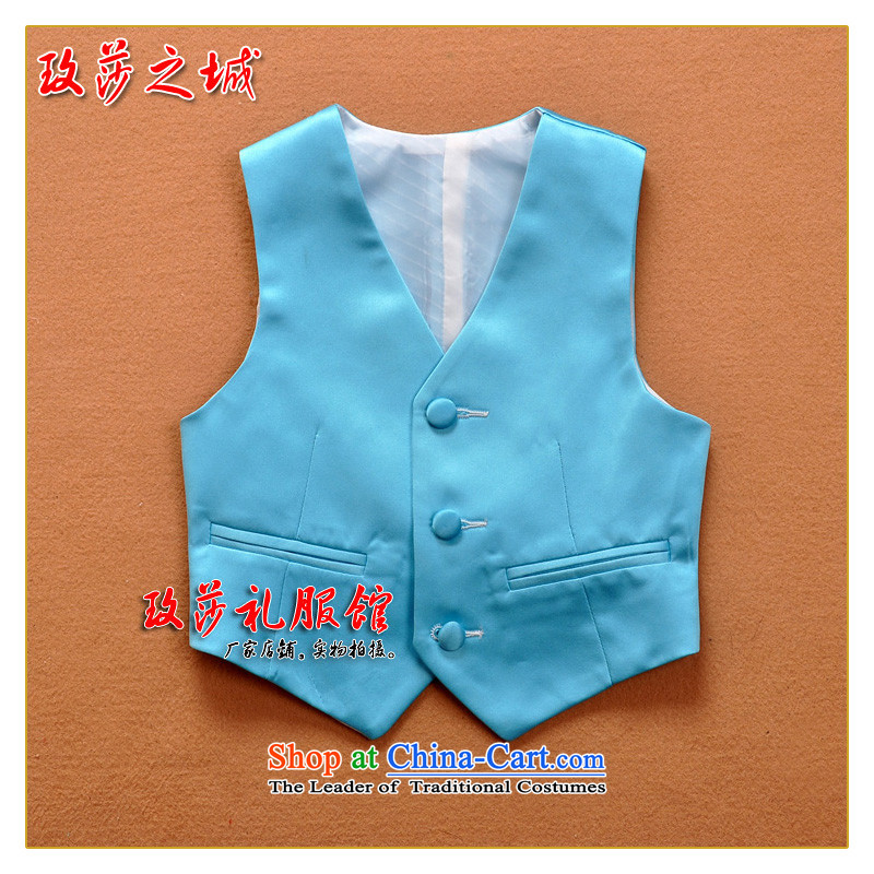 The boy, a show of dress with male Flower Girls wedding, a reflective of the import blue vest color Dordoi customizable blue spot), 150 (city of Windsor in , , , shopping on the Internet