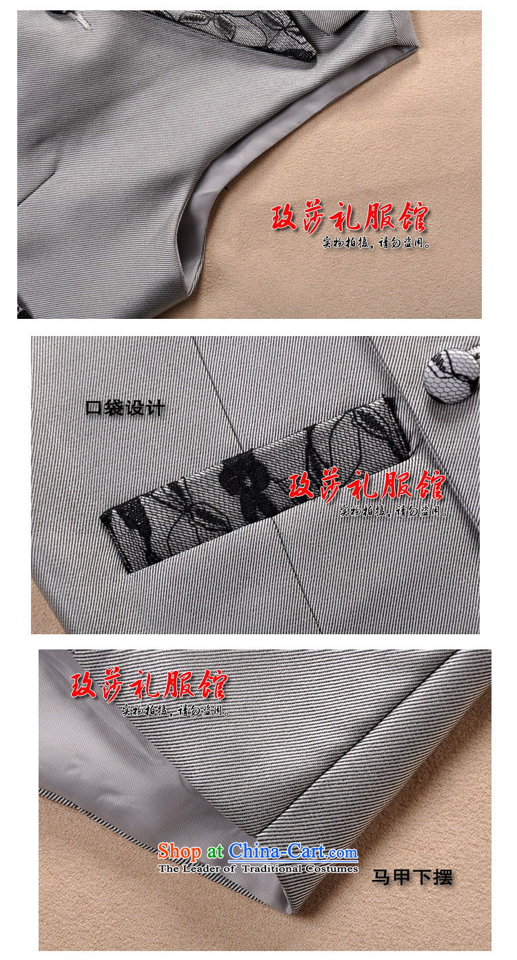 Kids gray vest Korean Kampala shoulder lapel lace small vest with silver hosted a concert 3, a silver gray 150 (SPOT) Picture, prices, brand platters! The elections are supplied in the national character of distribution, so action, buy now enjoy more preferential! As soon as possible.