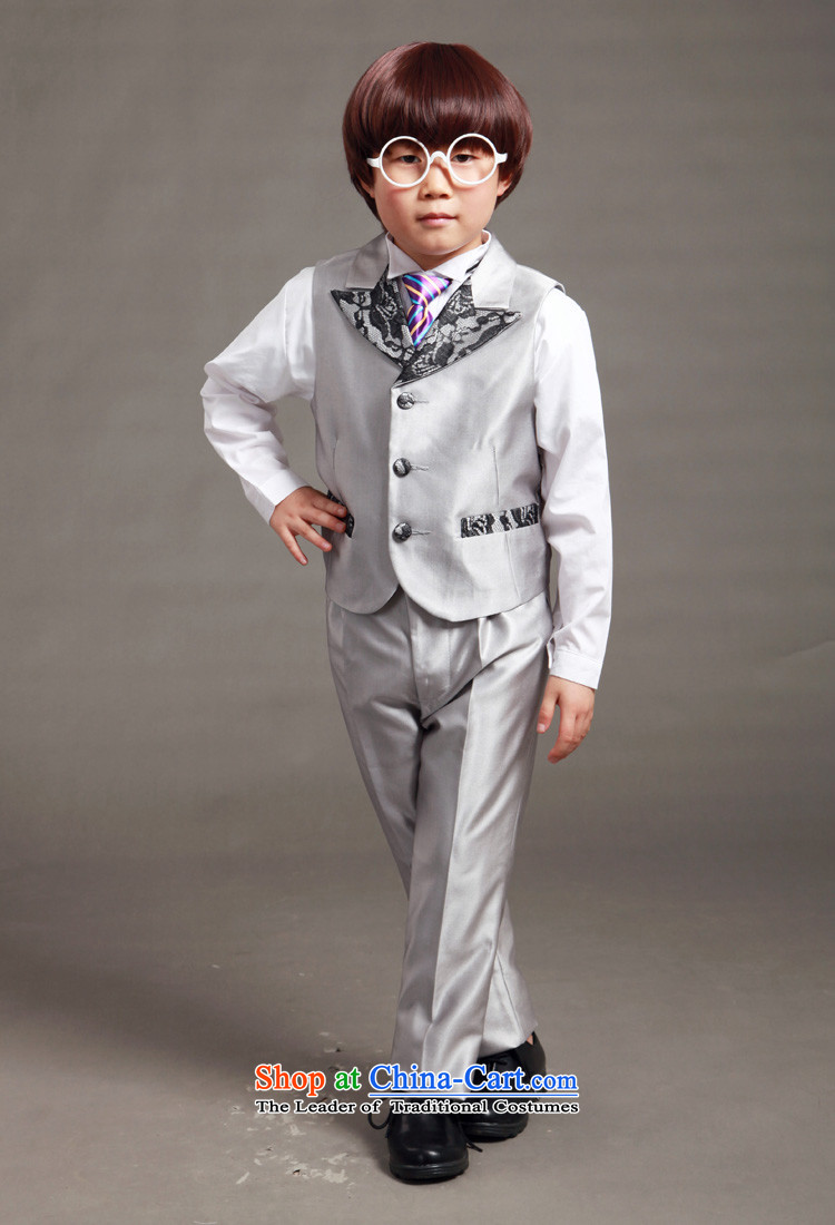 Kids gray vest Korean Kampala shoulder lapel lace small vest with silver hosted a concert 3, a silver gray 150 (SPOT) Picture, prices, brand platters! The elections are supplied in the national character of distribution, so action, buy now enjoy more preferential! As soon as possible.