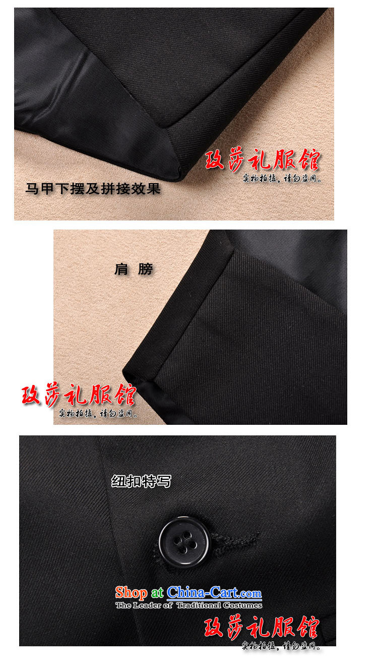 Kids pure black rounded, a boy performances at shoulder children performances small vest soft palace silk fabric can be tailored black pictures, prices, brand platters! The elections are supplied in the national character of distribution, so action, buy now enjoy more preferential! As soon as possible.