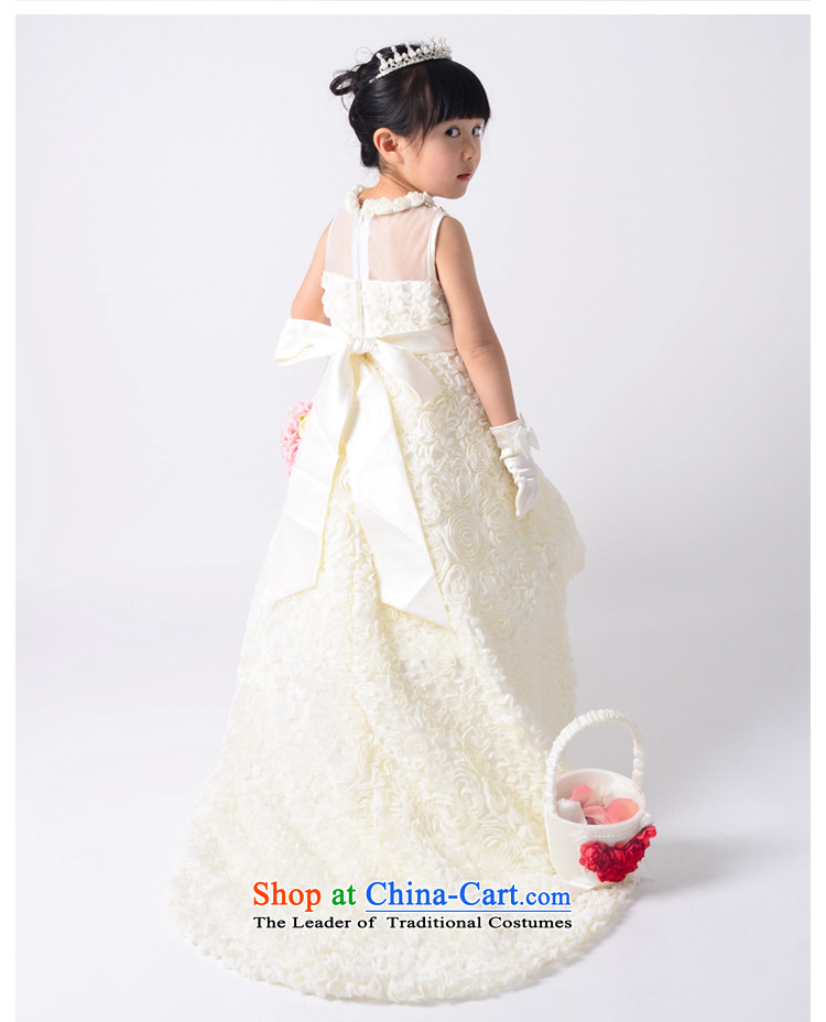 Bathing in the estate children of the colleagues wedding dress girls dress princess skirt Flower Girls skirts and Mei long skirt wedding dress bon bon go show m White 150cm photo, prices, brand platters! The elections are supplied in the national character of distribution, so action, buy now enjoy more preferential! As soon as possible.