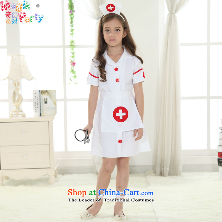 Fantasy Halloween costume party girls show services primary cultural performances Role Play Dress Photography girls Doctors serving nurse uniform white 110cms code picture, prices, brand platters! The elections are supplied in the national character of distribution, so action, buy now enjoy more preferential! As soon as possible.