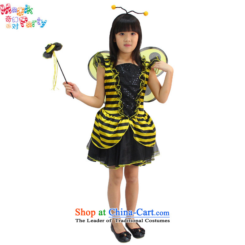 Fantasy party masquerade clothing animal into photography festival costumes dance skirt girls show apparel beetles, WASP) dresses Scarab) code), a 130cm(9-10 party (magikparty) , , , shopping on the Internet