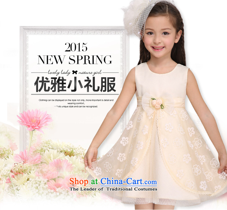 The sparkling waters of children's wear Tong Xing 2015 girls princess skirt CUHK girls dress children bon bon skirt Flower Girls wedding dress skirt beige butterfly double swing princess skirt 160 pictures, prices, brand platters! The elections are supplied in the national character of distribution, so action, buy now enjoy more preferential! As soon as possible.