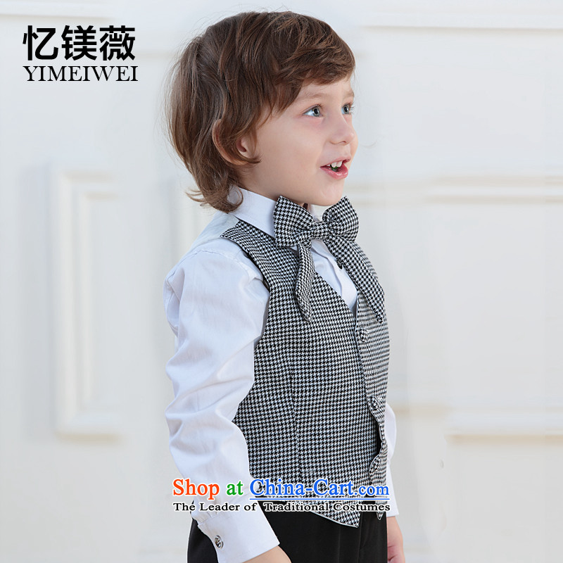 Recalling that the boy children Vicki disarmament small Moderator shows service wedding flower girls dress child care baby birthday party kit white suit 145-155cm recommendation 14, Recalling that Ms Audrey Eu code (yimeiwei) , , , shopping on the Interne